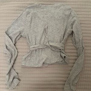 Lululemon long sleeve wrap top